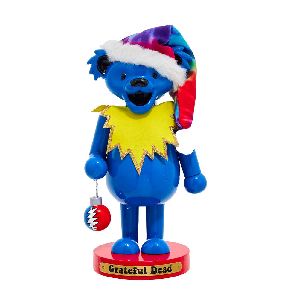 Kurt S. Adler 10“ Grateful Dead™  Bear Nutcracker