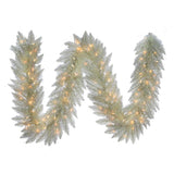 Kurt S. Adler 9' Pre-Lit Clear Incandescent Garland