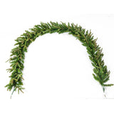 Kurt S. Adler 9' Pre-Lit Warm White LED Grand Fir Garland