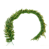 Kurt S. Adler 9' Pre-Lit Warm White Incandescent Grand Fir Garland