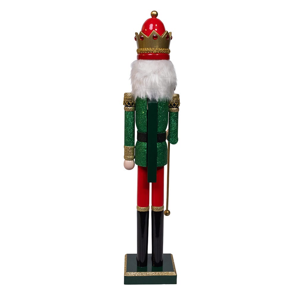 Kurt S. Adler 22“ Red & Green King Nutcracker