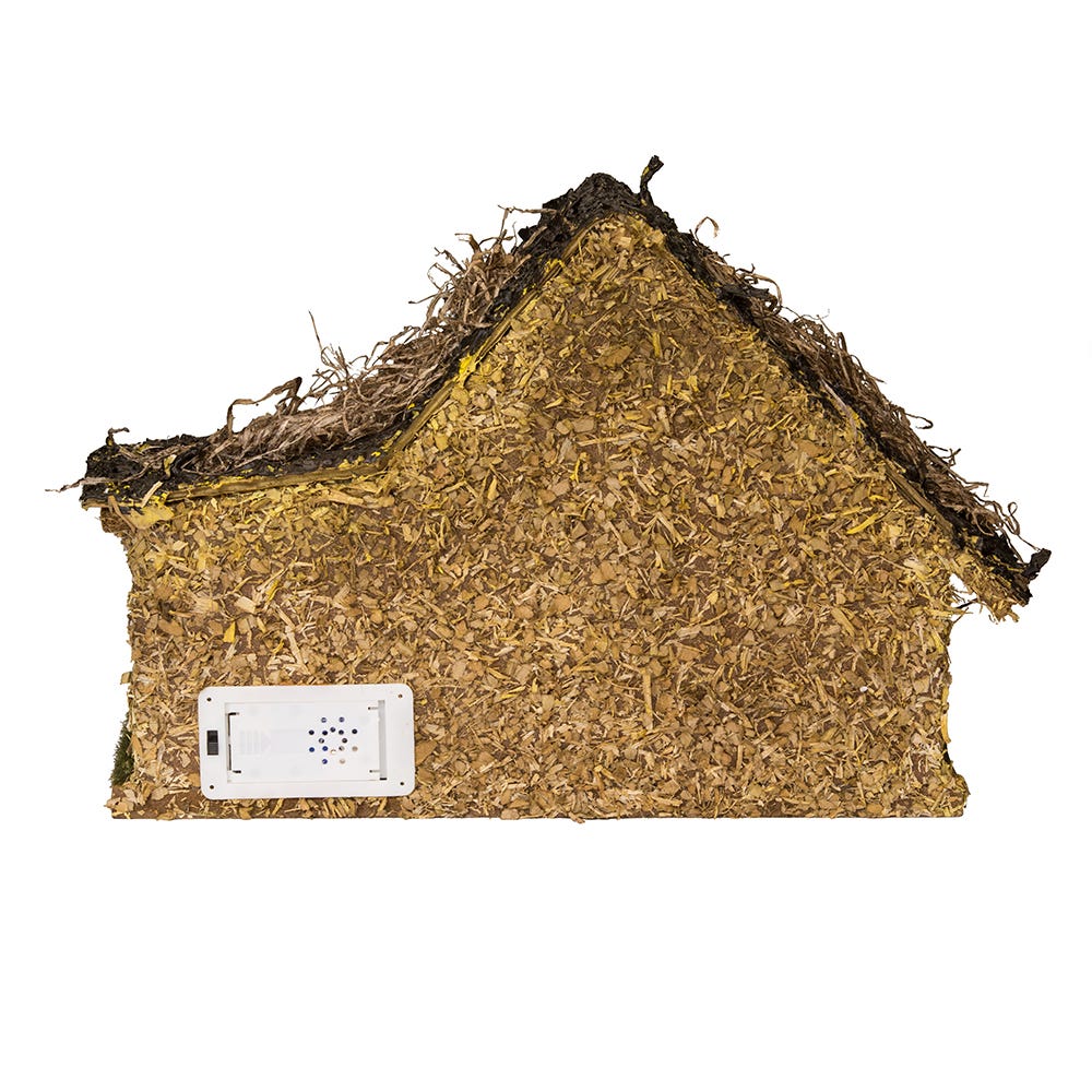 Kurt S. Adler Musical LED Lighted Nativity Set With Stable, 11-Piece Set