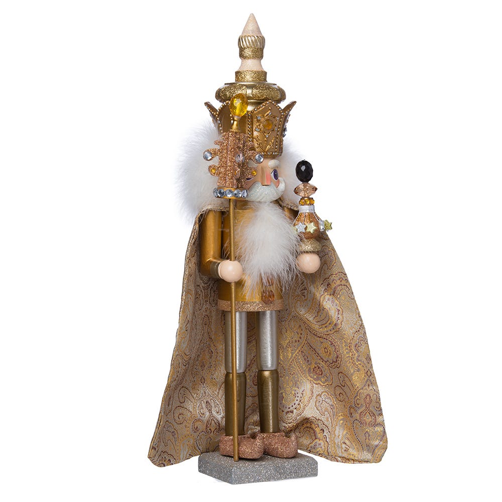 Kurt S. Adler 18“ Hollywood Nutcrackers™ Gold King Nutcracker