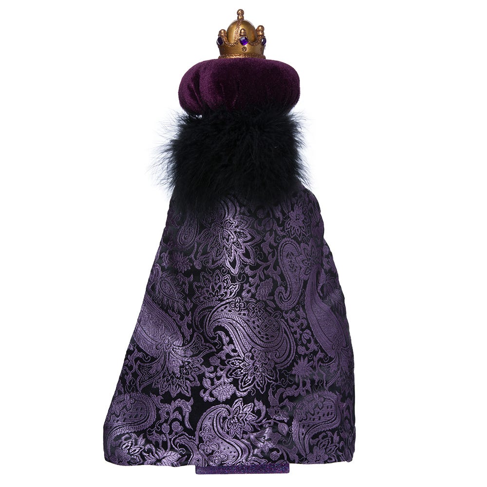 Kurt S. Adler 18“ Hollywood Nutcrackers™ Purple King Nutcracker