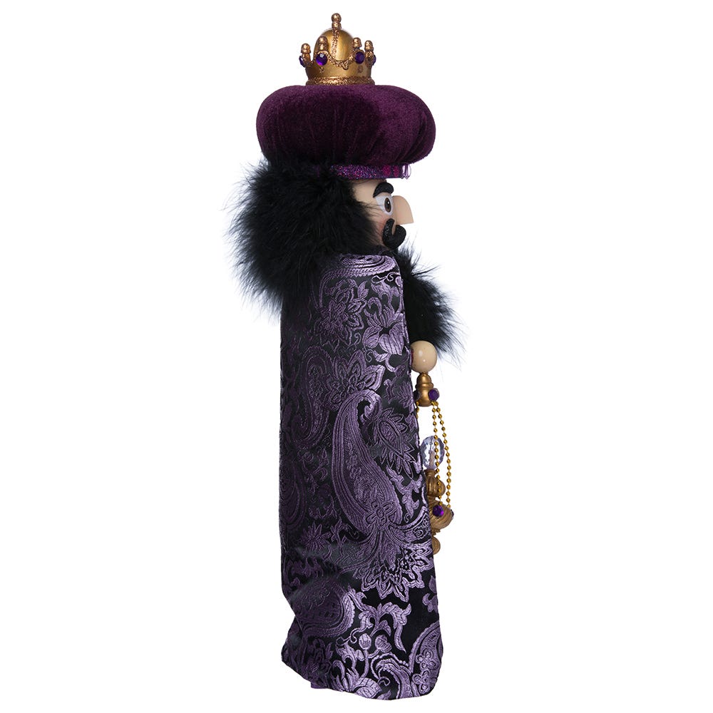 Kurt S. Adler 18“ Hollywood Nutcrackers™ Purple King Nutcracker