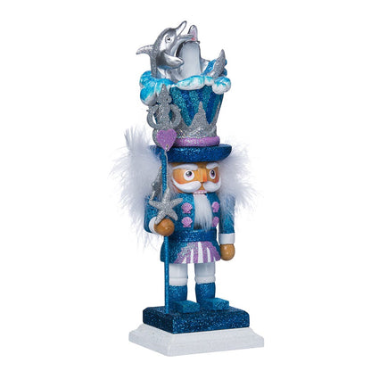 Kurt S. Adler 12“ Hollywood Nutcrackers™ Dolphin Hat Nutcracker