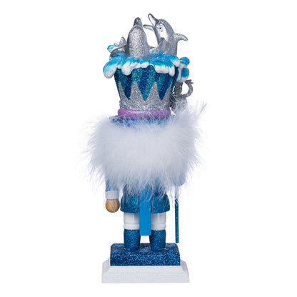 Kurt S. Adler 12“ Hollywood Nutcrackers™ Dolphin Hat Nutcracker