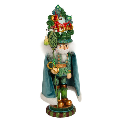 Kurt S. Adler 17.5“ Hollywood Nutcrackers™ Five Golden Rings Nutcracker (5th in Series)