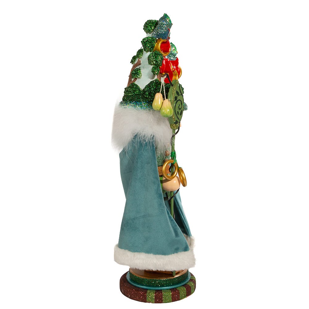 Kurt S. Adler 17.5“ Hollywood Nutcrackers™ Five Golden Rings Nutcracker (5th in Series)