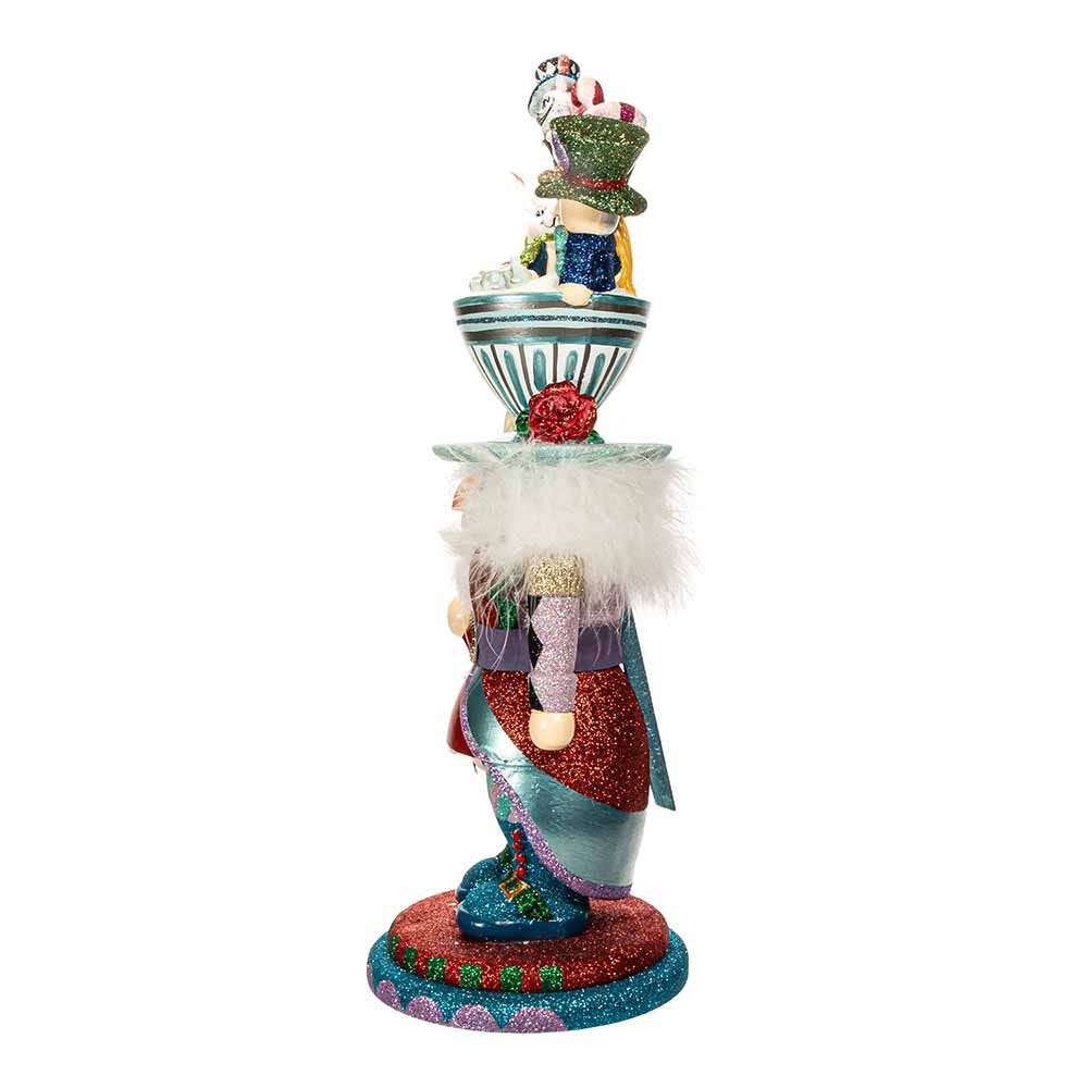 Kurt S. Adler 18“ Hollywood Nutcrackers™ Alice Teacup Hat Nutcracker