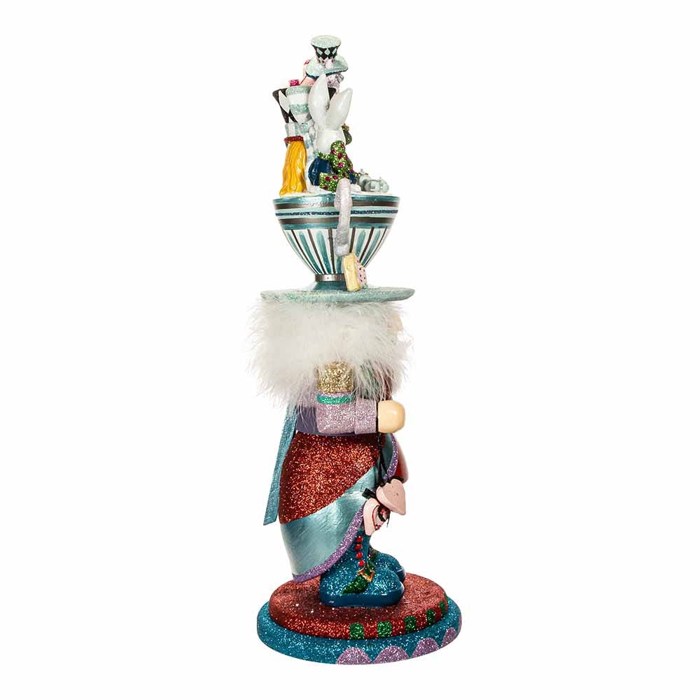 Kurt S. Adler 18“ Hollywood Nutcrackers™ Alice Teacup Hat Nutcracker