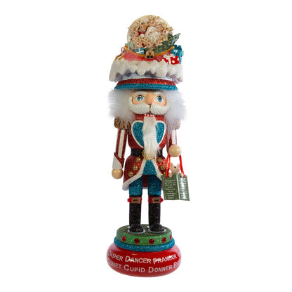 Kurt S. Adler 18“ Hollywood Nutcrackers™ Now Dasher, Now Dancer... Nutcracker (5th in The Night Before Christmas Series)