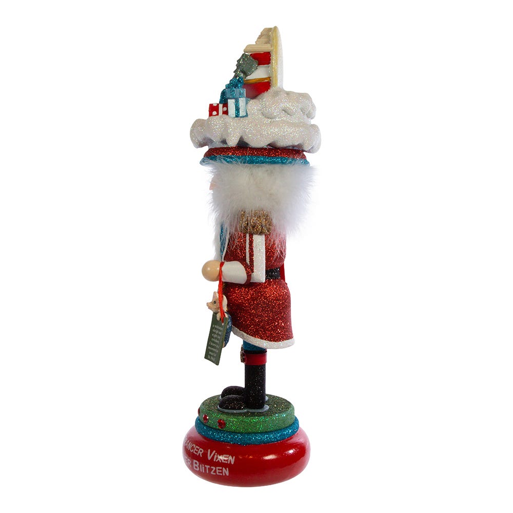 Kurt S. Adler 18“ Hollywood Nutcrackers™ Now Dasher, Now Dancer... Nutcracker (5th in The Night Before Christmas Series)