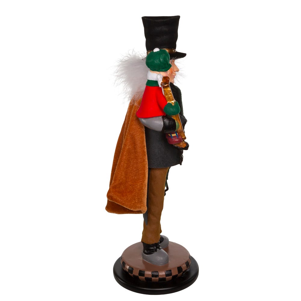 Kurt S. Adler 15“ Hollywood Nutcrackers™ Bob Cratchit & Tiny Tim Nutcracker (2nd in Christmas Carol Series)
