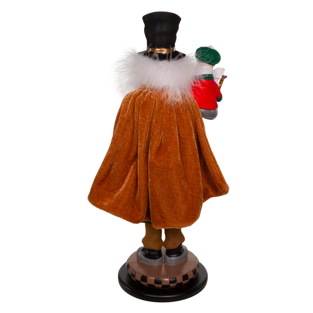 Kurt S. Adler 15“ Hollywood Nutcrackers™ Bob Cratchit & Tiny Tim Nutcracker (2nd in Christmas Carol Series)