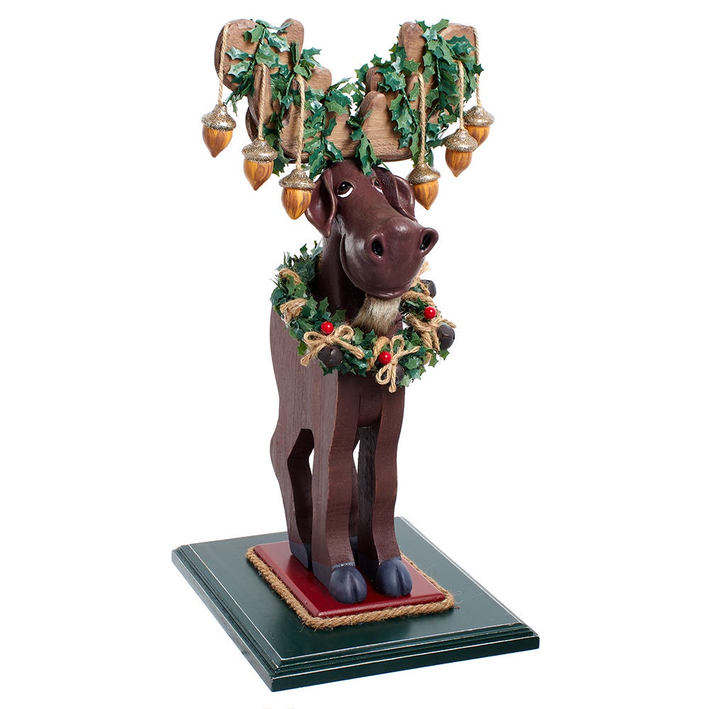 Kurt S. Adler 15“ Hollywood Nutcrackers™ Moose Nutcracker