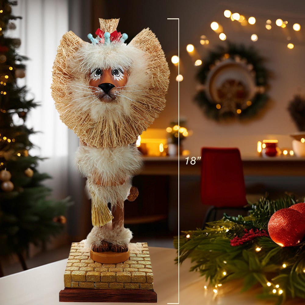 Kurt S. Adler 17“ Hollywood Nutcrackers™ Cowardly Lion Nutcracker