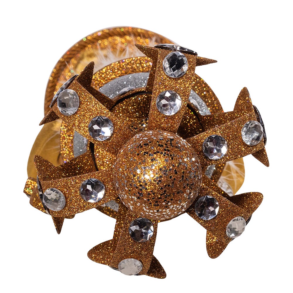 Kurt S. Adler 20“ Hollywood Nutcrackers™ Silver & Gold King Nutcracker