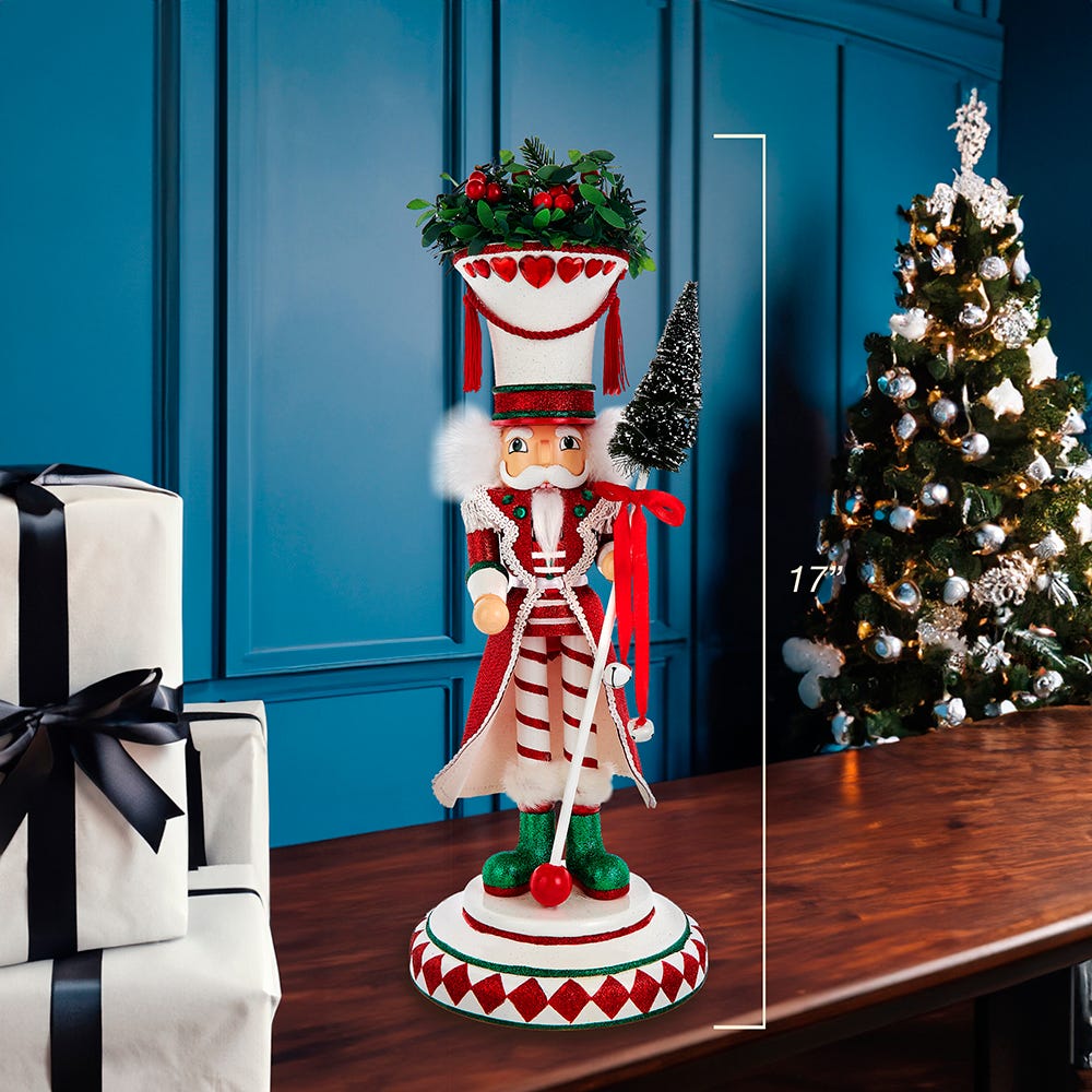 Kurt S. Adler 17“ Hollywood Nutcrackers™ Hearts Soldier Nutcracker