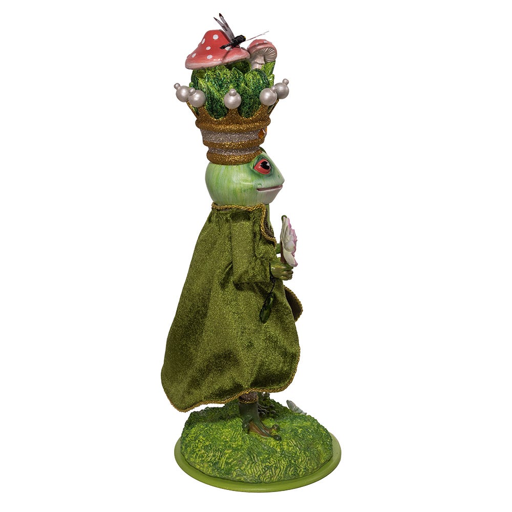 Kurt S. Adler 17“ Hollywood Nutcrackers™ Frog Prince Nutcracker