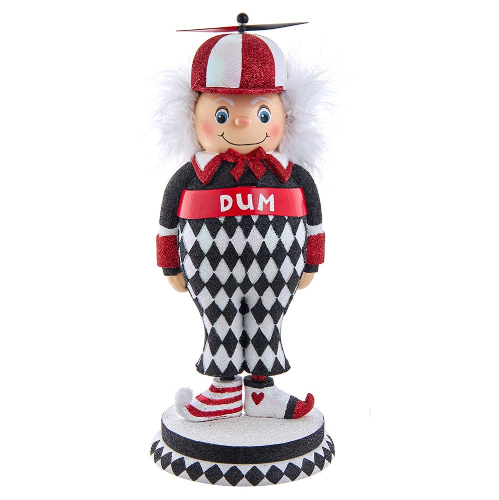 Kurt S. Adler 14.5 Hollywood Nutcrackers™ Tweedle Dum Nutcracker