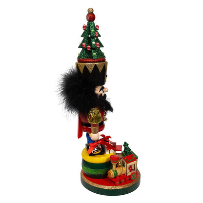 Kurt S. Adler 18.5“ Hollywood Nutcrackers™ With Train Nutcracker