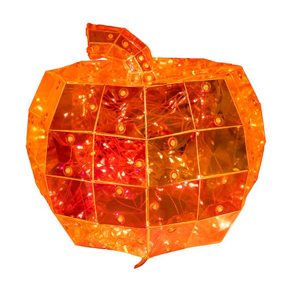 Kurt S. Adler 6.5“ Lighted Magical Iridescence Holographic Jack-O-Lantern