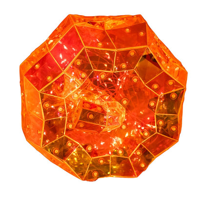 Kurt S. Adler 6.5“ Lighted Magical Iridescence Holographic Jack-O-Lantern