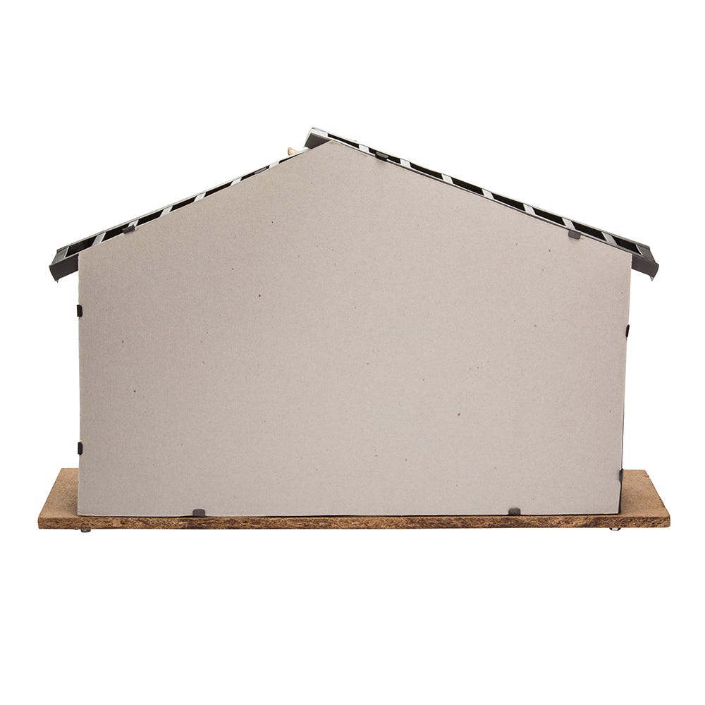 Kurt S. Adler Porcelain Nativity Set With Stable, 10-Piece Set