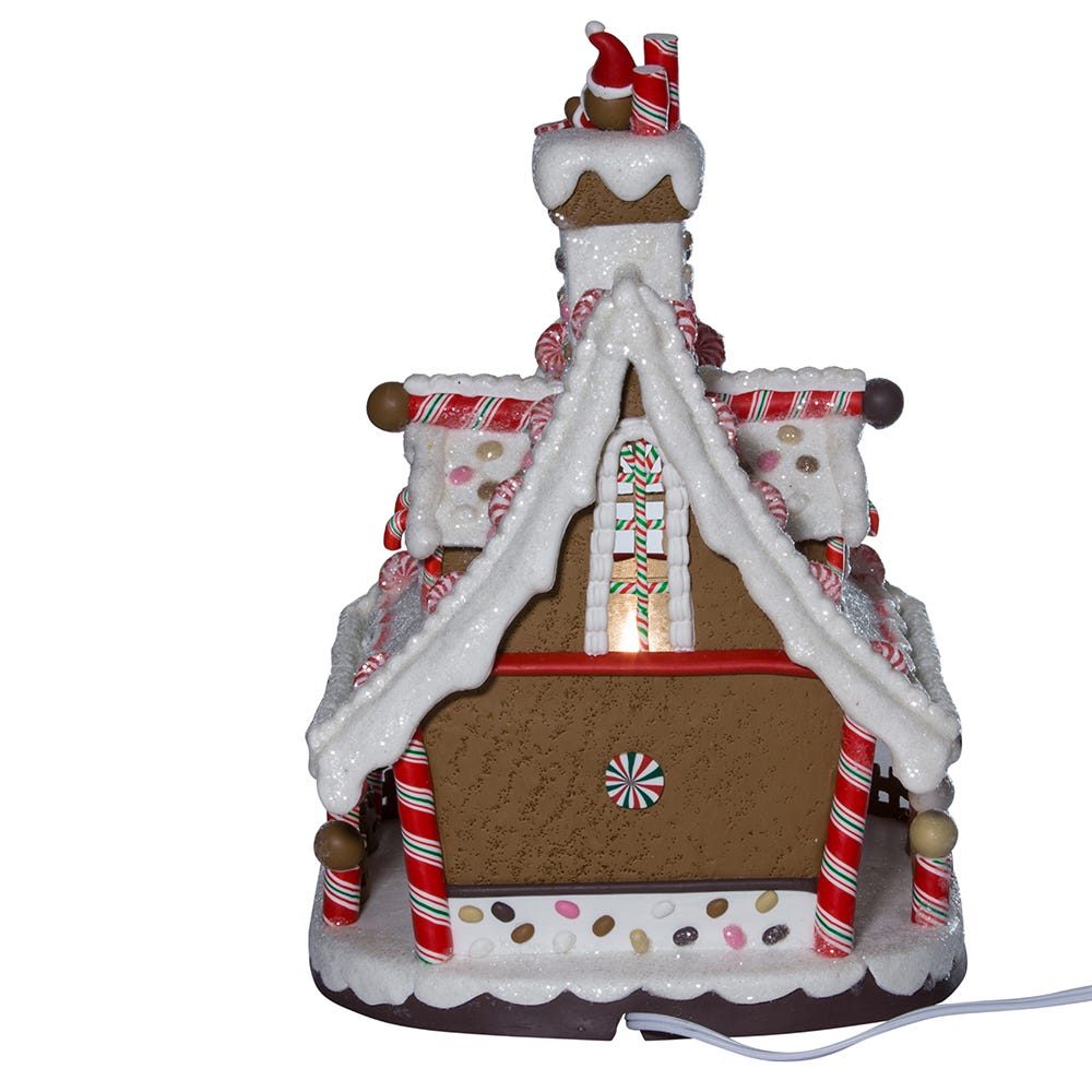 Kurt S. Adler 12“ Lighted Christmas Gingerbread House
