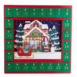 Kurt S. Adler Battery Operated Santa Toy Shop Advent Calendar