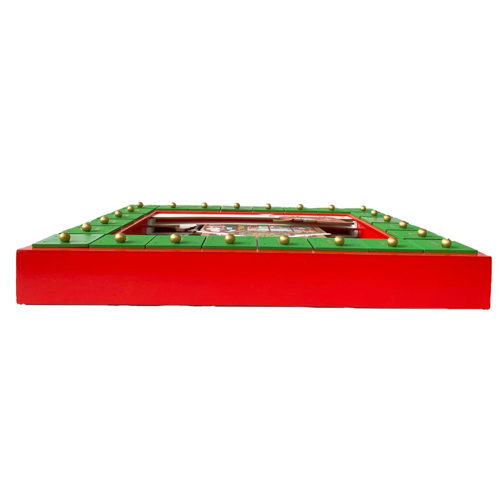 Kurt S. Adler Battery Operated Santa Toy Shop Advent Calendar