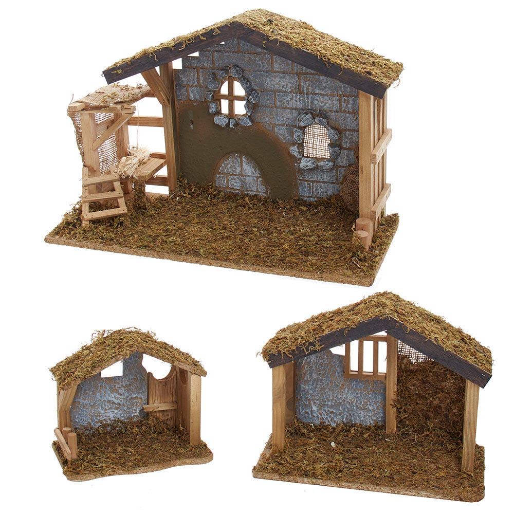 Kurt S. Adler Stable Décor Set, 3-Piece Set