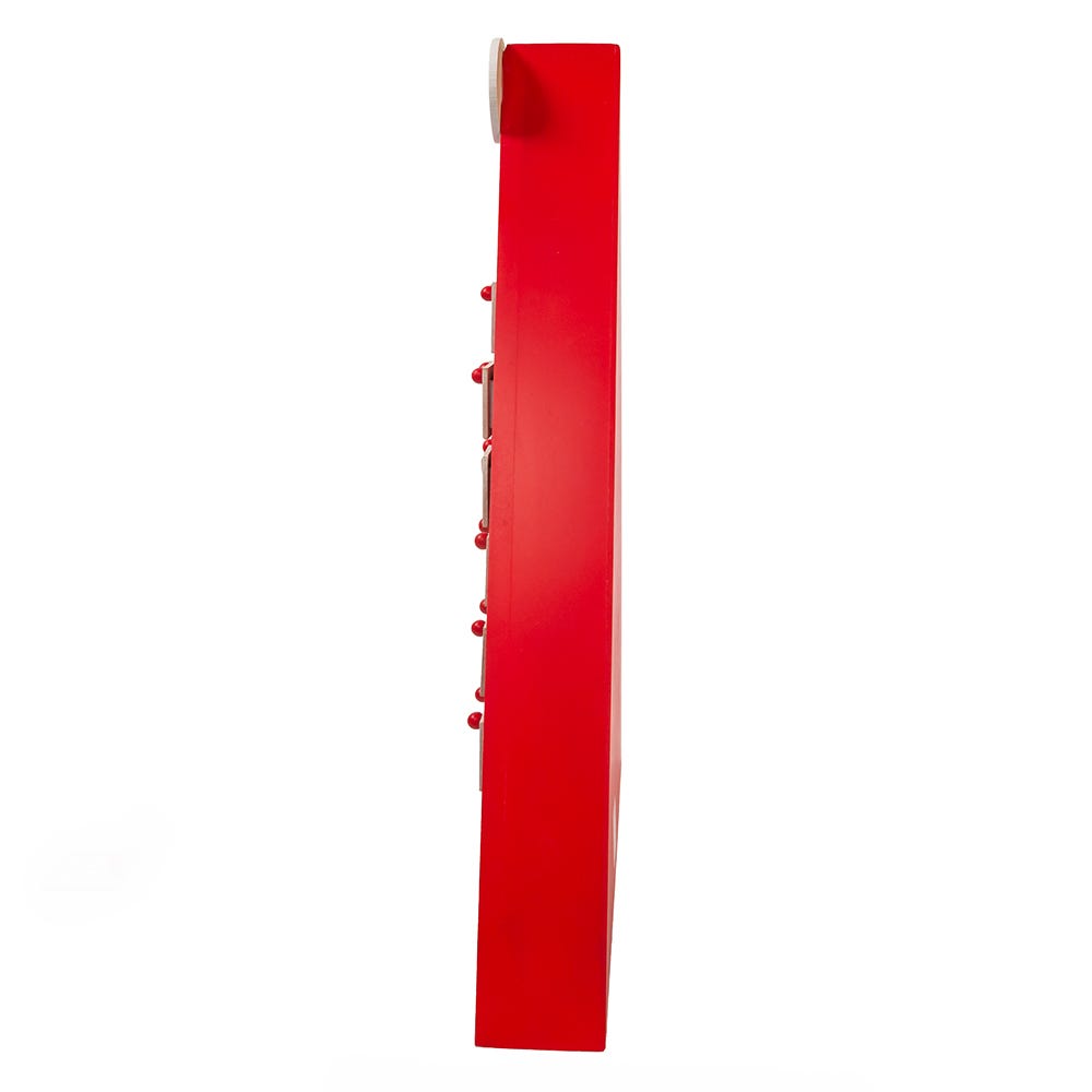 Kurt S. Adler Wooden Triangle Santa Head Advent Calendar