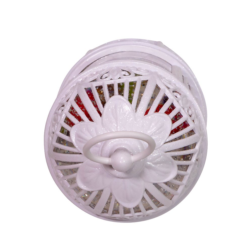 Kurt S. Adler 10.25“ Battery-Operated LED Bird Cage Lantern With Motion