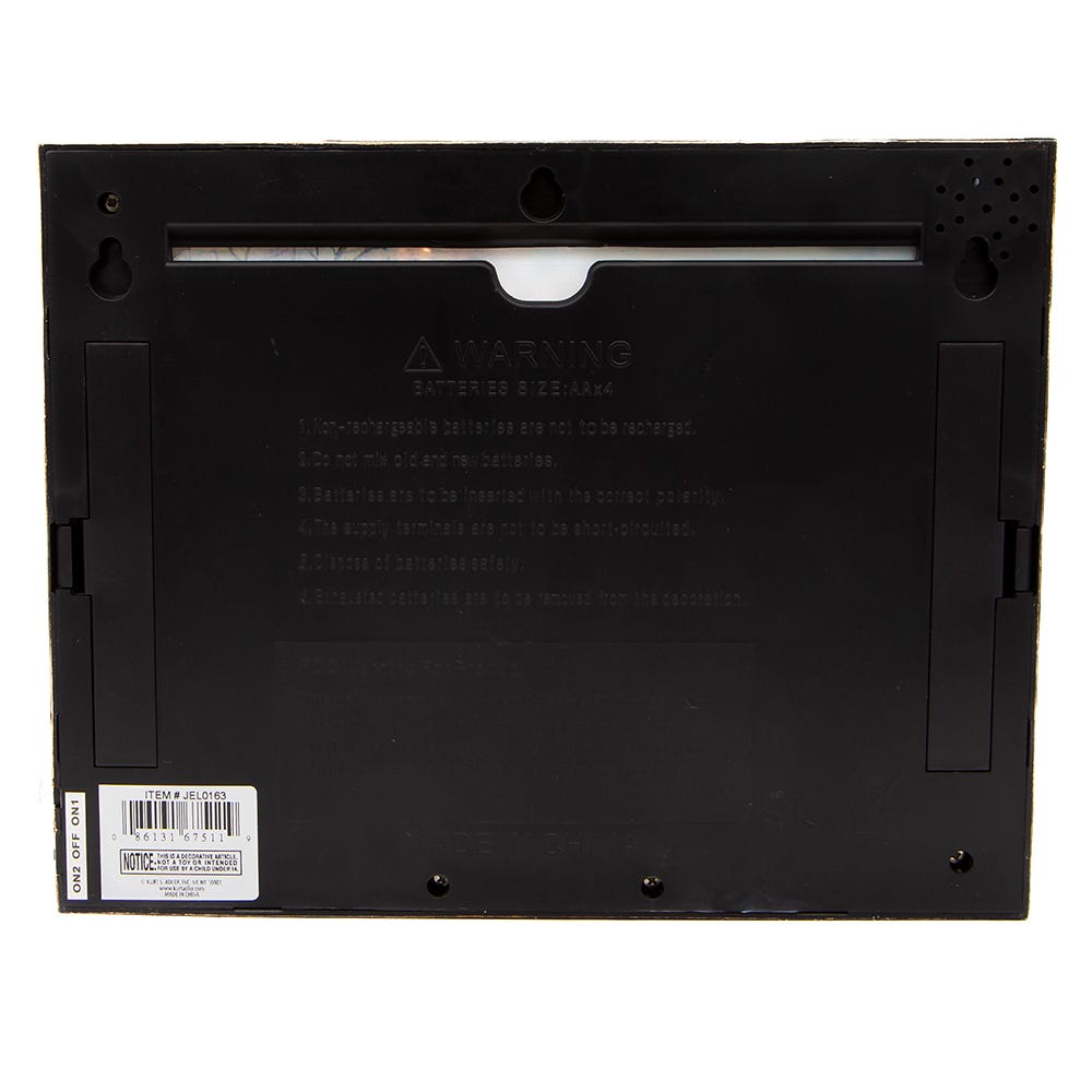 Kurt S. Adler Battery Operated Musical Water Cardinals Frame