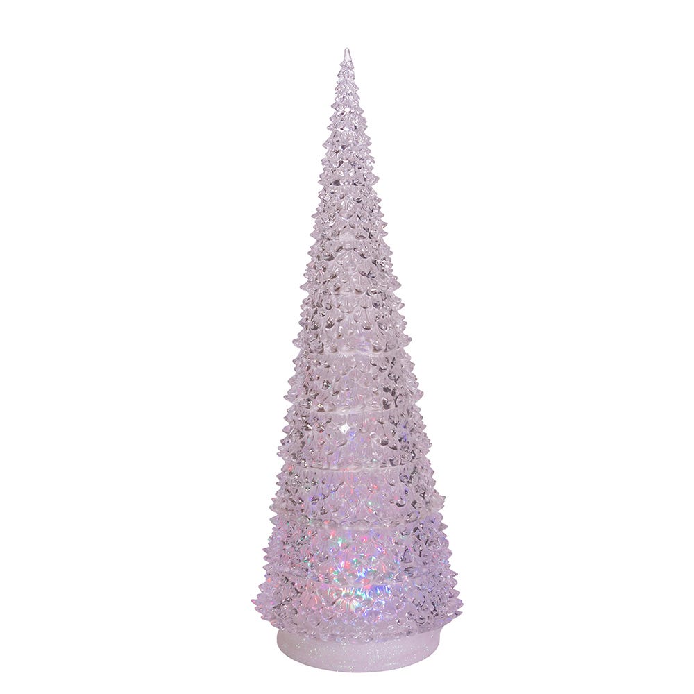 Kurt S. Adler 22“ Acrylic Tree With 3 Light Color LED Projector