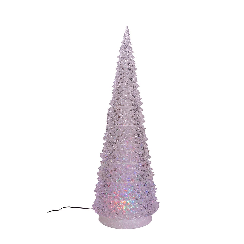 Kurt S. Adler 22“ Acrylic Tree With 3 Light Color LED Projector