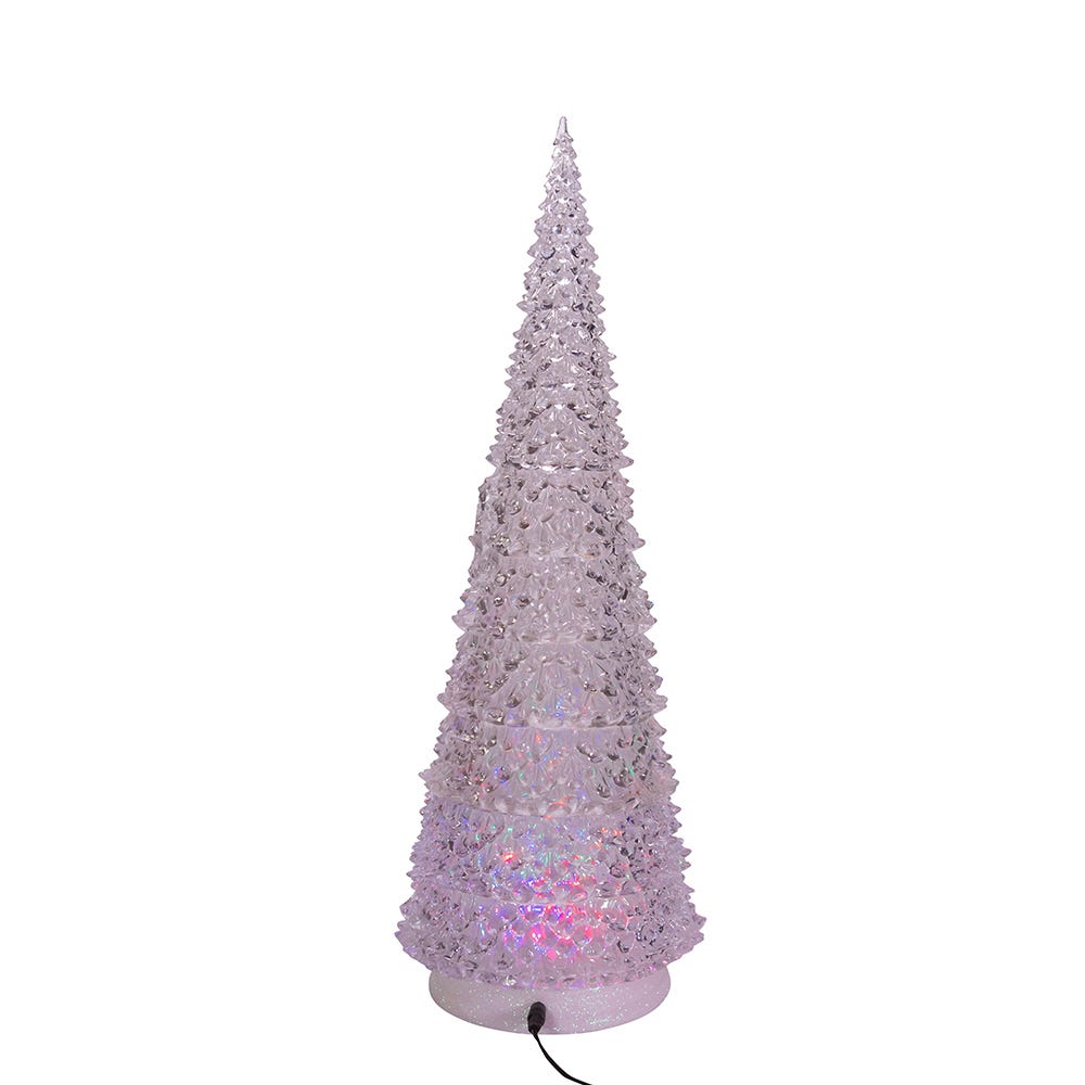 Kurt S. Adler 22“ Acrylic Tree With 3 Light Color LED Projector