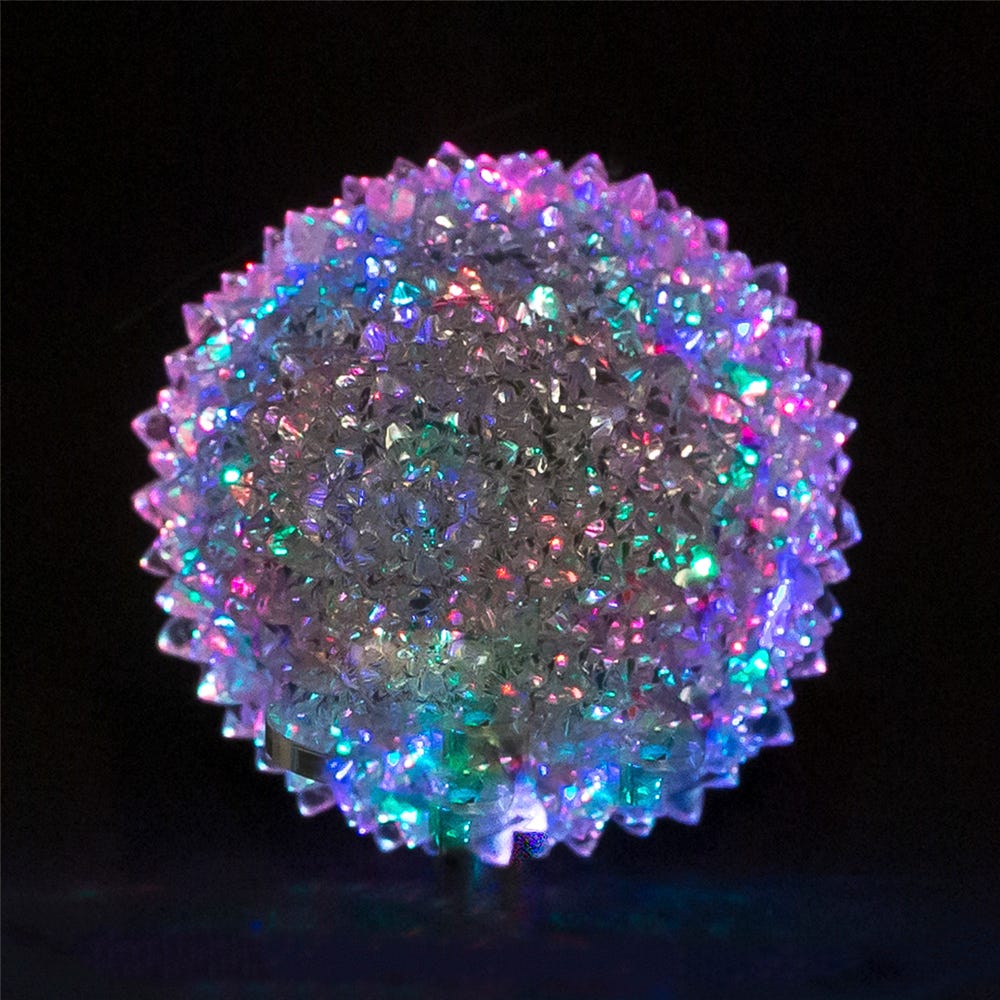 Kurt S. Adler 22“ Acrylic Tree With 3 Light Color LED Projector