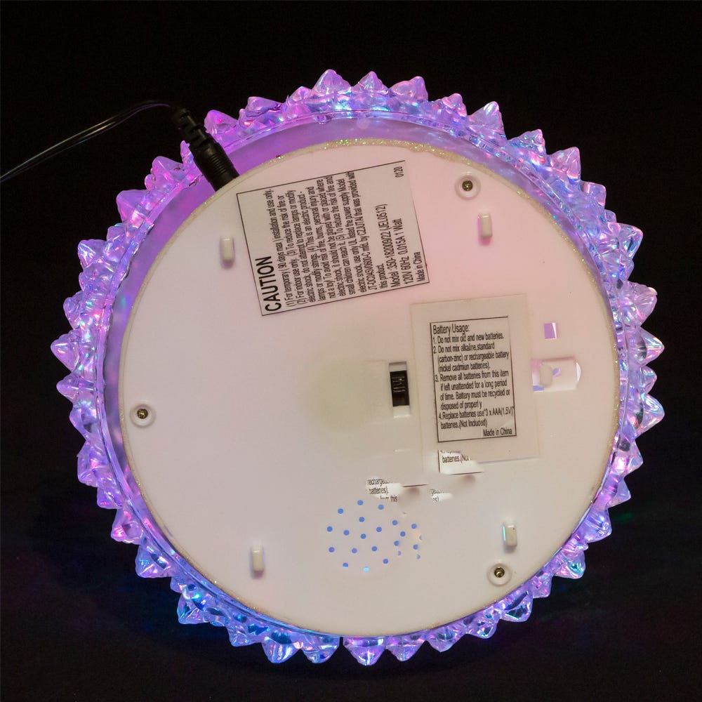 Kurt S. Adler 22“ Acrylic Tree With 3 Light Color LED Projector