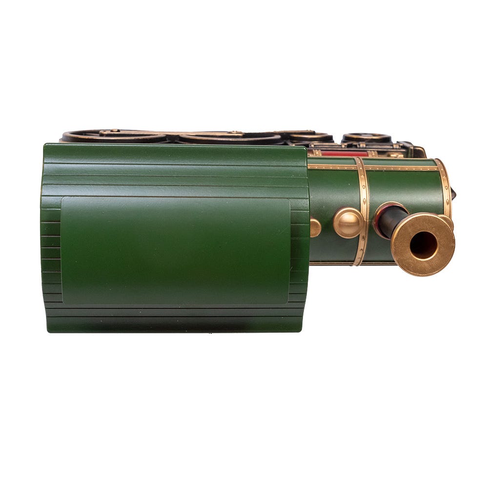 Kurt S. Adler 7.625“ Battery Operated LED Lighted Santa Train With Spinning Glitter Water