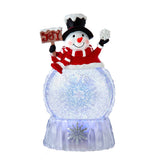 Kurt S. Adler Battery Operated USB Christmas Snowman Water Globe