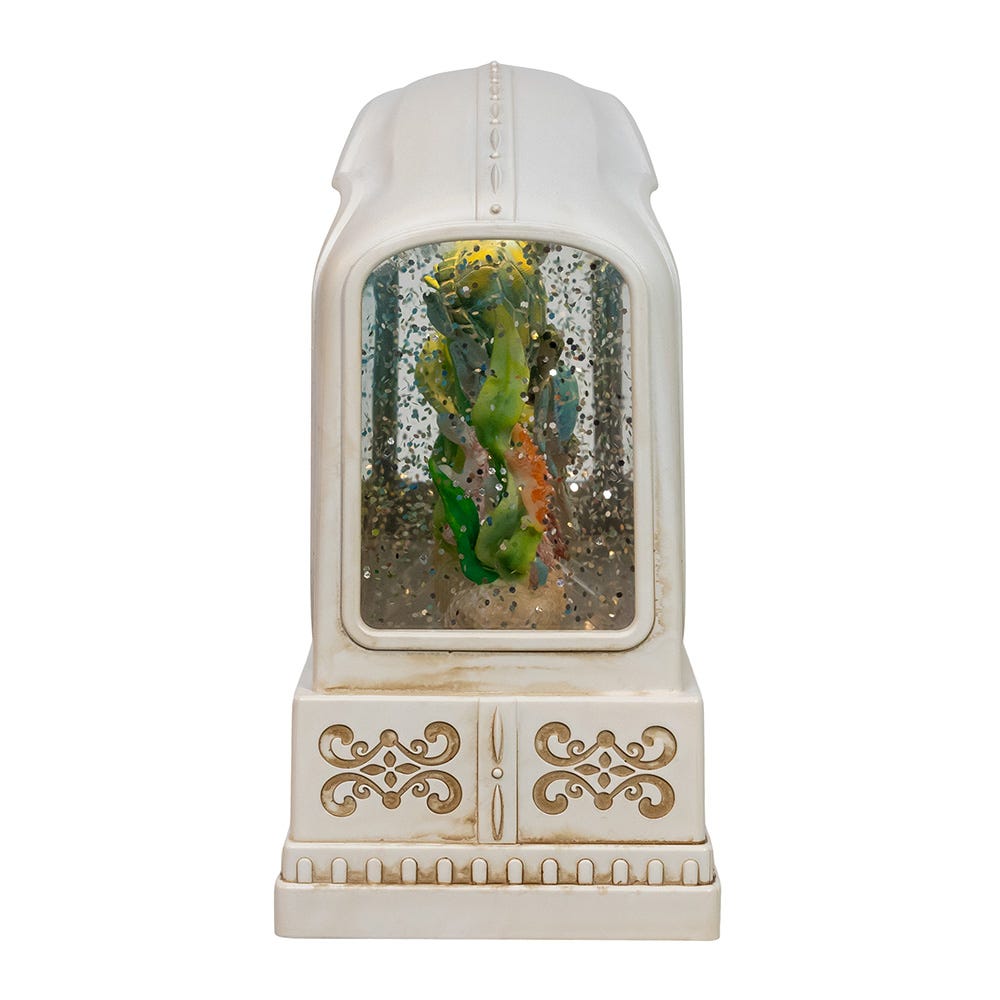 Kurt S. Adler 6“ Battery Operated USB LED Lighted Marine Scene Water Lantern