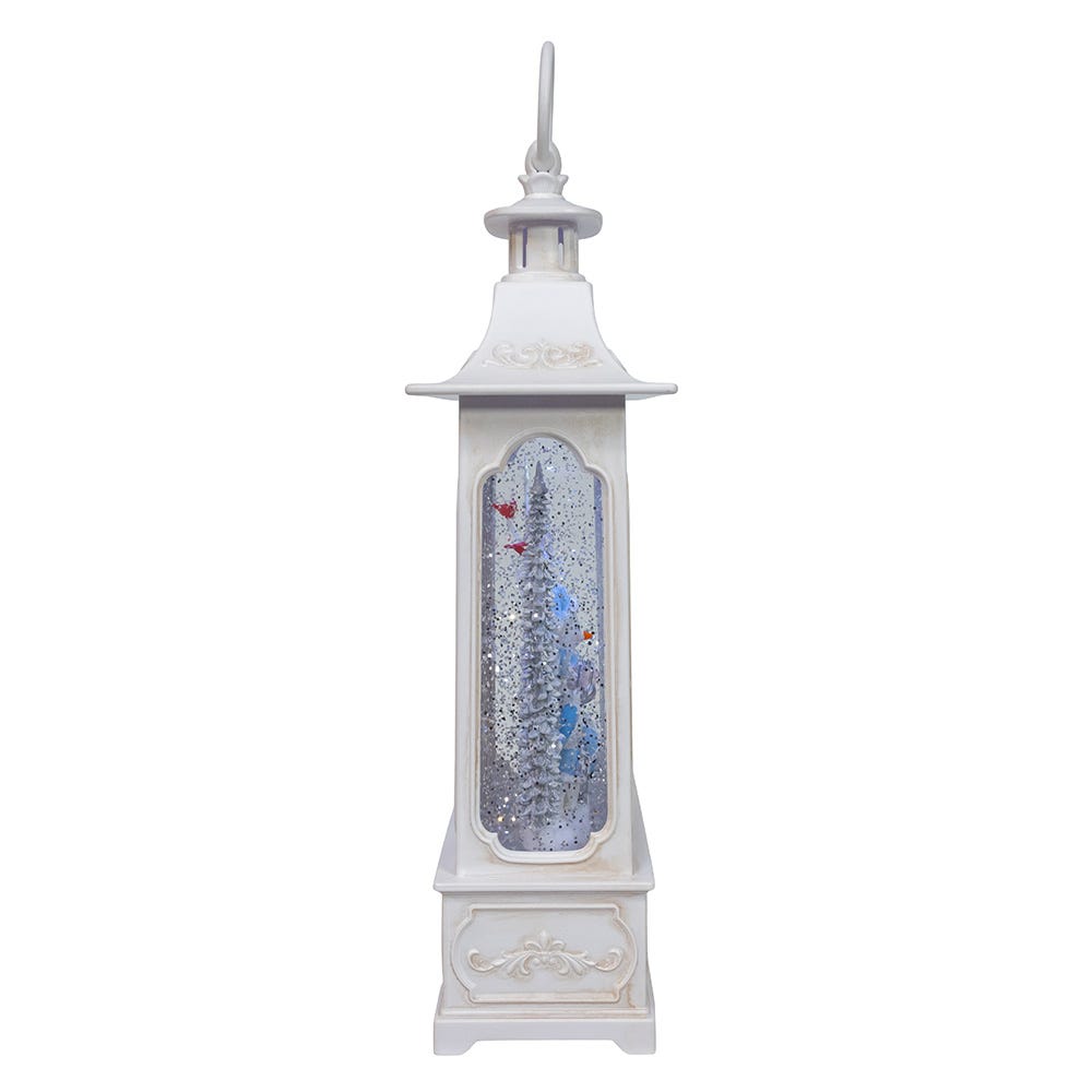 Kurt S. Adler 12.75“ Battery Operated USB LED Lighted Snowmen & Penguins Water Lantern