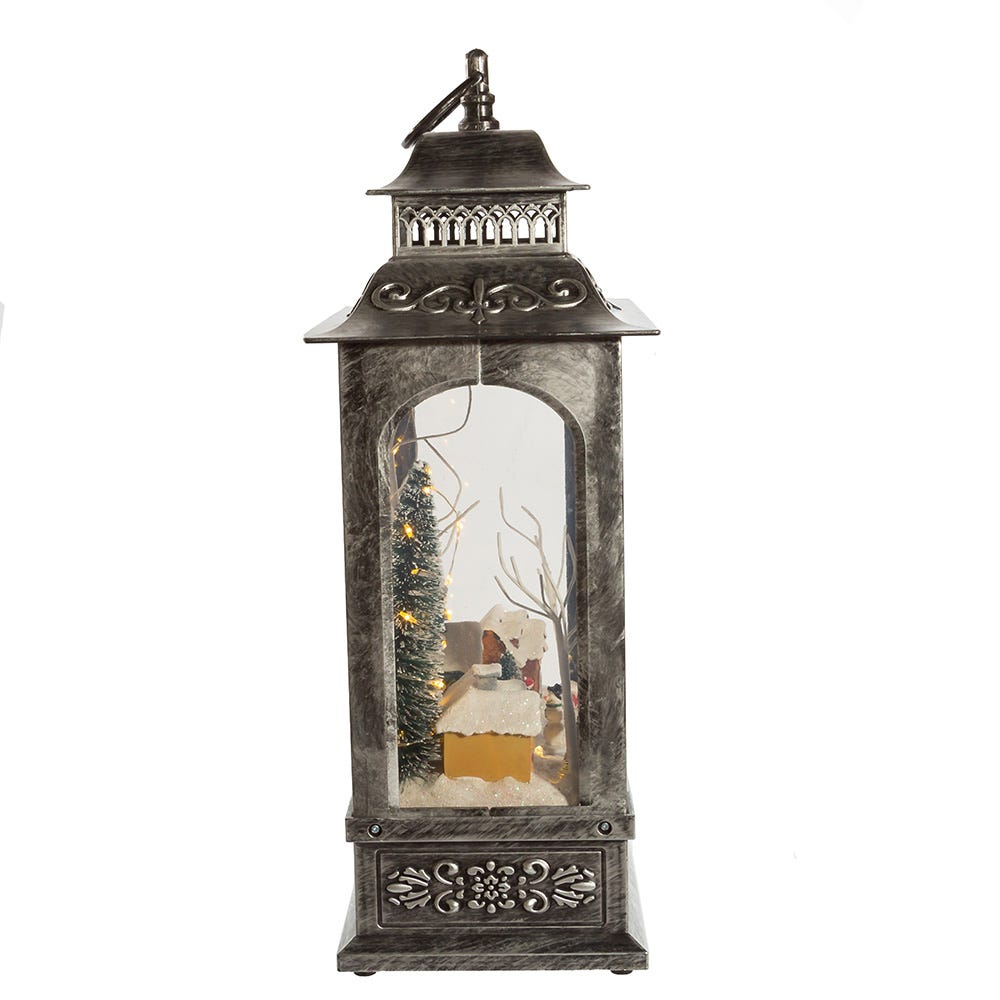 Kurt S. Adler 15“ Battery-Operated LED Musical Christmas Village Lantern