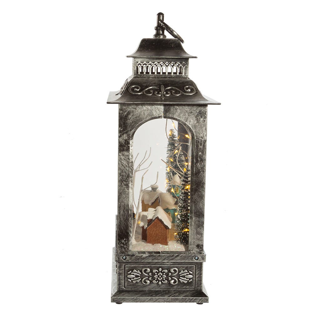 Kurt S. Adler 15“ Battery-Operated LED Musical Christmas Village Lantern