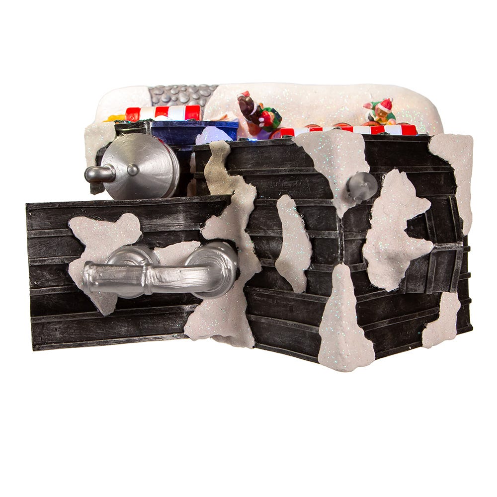 Kurt S. Adler 10.63“ Battery-Operated Light-Up Musical Chocolate Factory