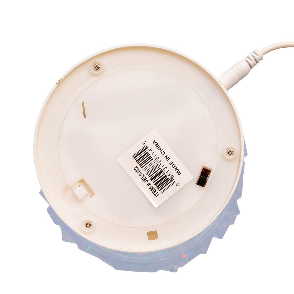 Kurt S. Adler 17.25“ Battery Operated USB LED Lighted Christmas Tree Lantern With Spinning Glitter Water