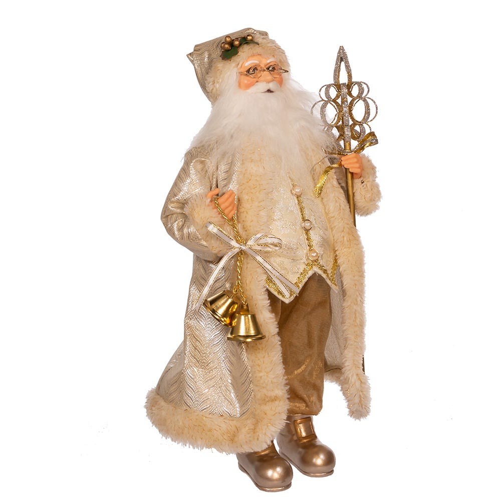 Kurt S. Adler 17“ KSA Kringles Gold Santa